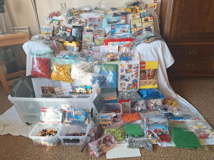 Grote partij Lego: Sets, Friends, Technic, Losse stenen, Kinderen en Baby's, Speelgoed | Duplo en Lego, Gebruikt, Lego, Ophalen
