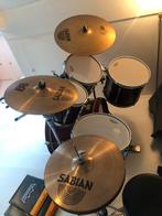 Yamaha Stage Custom drumstel incl. Sabian bekkenset, Gebruikt, Yamaha, Ophalen