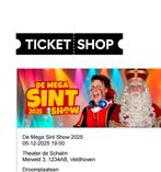 2 kaarten voor Mega Sint Show theater De Schalm in Veldhoven, Drie personen of meer