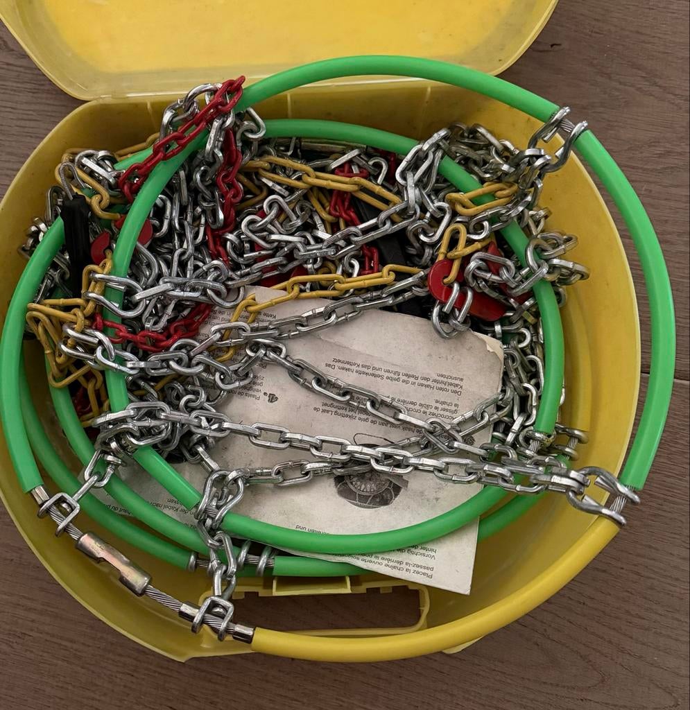 Sneeuwkettingen - Type Y - Maat 100, Auto diversen, Sneeuwkettingen, Ophalen of Verzenden, Zo goed als nieuw