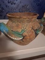 Mexicaanse aardewerk pot met leguaan, Ophalen, Gebruikt, Dier