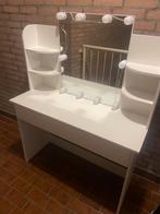 Make up tafel met la en lichtjes, Ophalen, Zo goed als nieuw, 50 tot 100 cm, Minder dan 100 cm