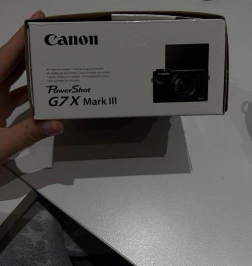 Canon G7X Mark III, Audio, Tv en Foto, Fotocamera's Digitaal, Zo goed als nieuw, Compact, Canon, Ophalen of Verzenden
