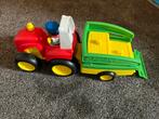 Leuke Speelgoed Tractor met Aanhanger, Ophalen, Zo goed als nieuw