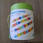 Houten kralen compleet, weinig mee gespeeld, Ophalen, Zo goed als nieuw, Overige typen