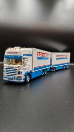 Wsi | Frigoline - Scania, Hobby en Vrije tijd, Modelauto's | 1:50, Ophalen of Verzenden, Zo goed als nieuw, Bus of Vrachtwagen