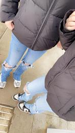 broek Zara, met gaten en split, Blauw, Zara, Ophalen of Verzenden, Zo goed als nieuw