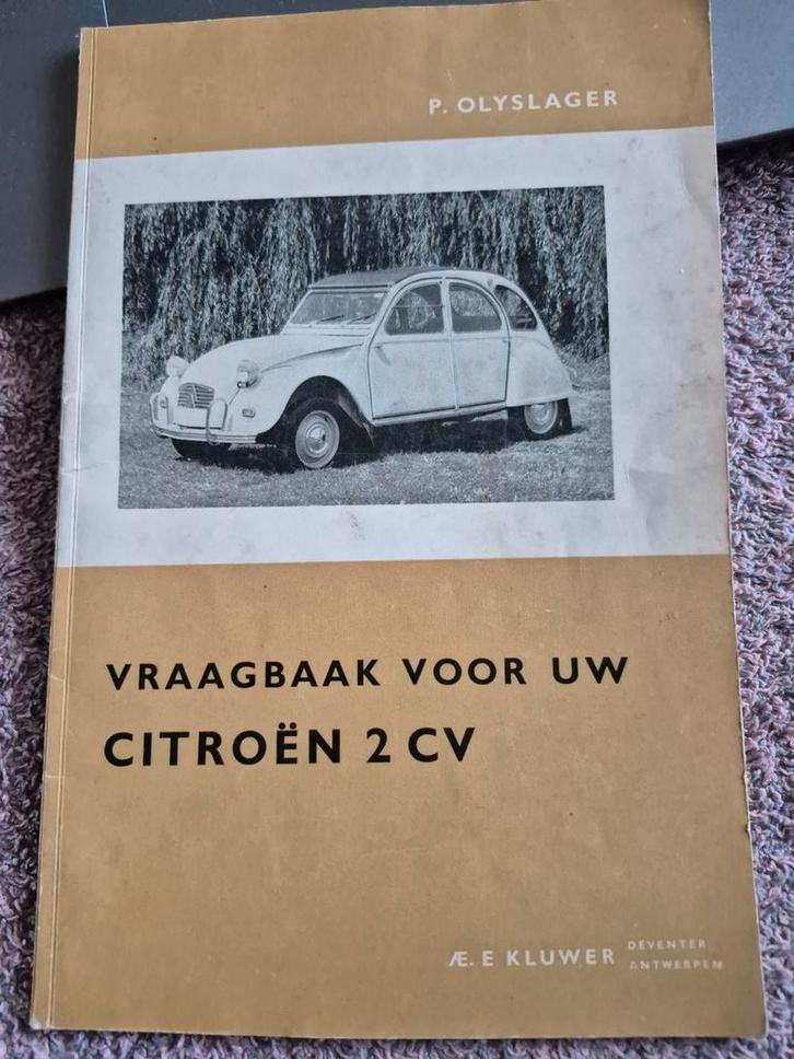 Vraagbaak Citroen 2CV - Onderhoud en Reparatie, Boeken, Auto's | Boeken, Ophalen of Verzenden