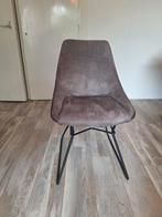 2x XOOON grijze eettafel stoelen, Huis en Inrichting, Stoelen, Ophalen, Zo goed als nieuw