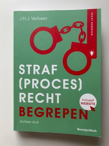 J.H.J. Verbaan - Straf(proces)recht begrepen beschikbaar voor biedingen