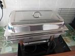 RVS Chafing Dish, Huis en Inrichting, Keuken | Keukenbenodigdheden, Ophalen of Verzenden, Zo goed als nieuw