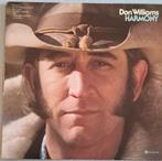 Vinyl Don Williams Harmony, Cd's en Dvd's, Vinyl | Country en Western, Gebruikt, Ophalen of Verzenden