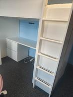 Hoogslaper Smastad Ikea Wit Compleet met matras, koudschuim., Ophalen, Zo goed als nieuw, Hoogslaper