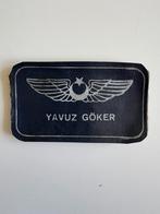 name tag  Turkse luchtmacht, Ophalen of Verzenden, Luchtmacht, Nederland, Embleem of Badge