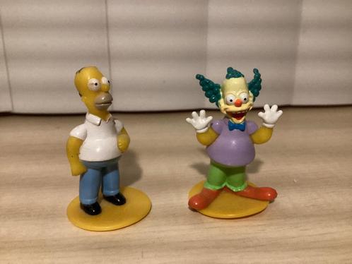 Homer Simpson en Clown, Verzamelen, Stripfiguren, Zo goed als nieuw, Beeldje of Figuurtje, Ophalen of Verzenden