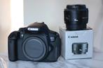 Canon eos 700d met lens en toebehoren, Audio, Tv en Foto, Fotocamera's Digitaal, 18 Megapixel, Spiegelreflex, Canon, Ophalen of Verzenden