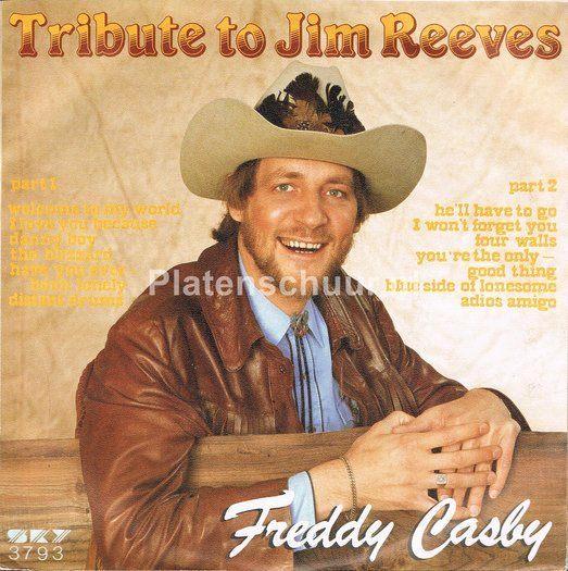 Freddy Casby ‎– Tribute to Jim Reeves, Cd's en Dvd's, Vinyl Singles, Nieuw in verpakking, Single, Pop, 7 inch, Ophalen of Verzenden