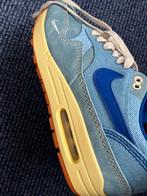 Nike Air Max 1 Dirty Denim - maat 42,5/us9, Kleding | Heren, Schoenen, Ophalen of Verzenden, Zo goed als nieuw, Blauw, Sneakers of Gympen