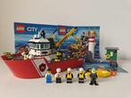 Lego City 60109 Brandweerboot, Ophalen of Verzenden, Zo goed als nieuw, Complete set, Lego