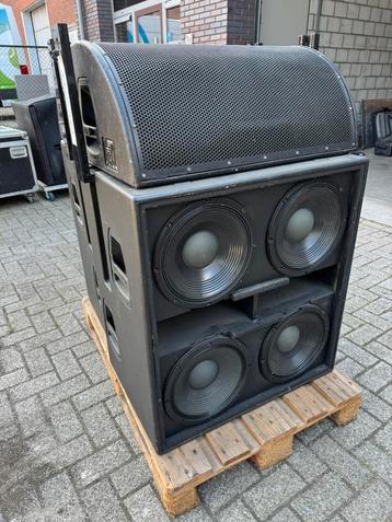 EAW 2x SB412 2x SM84Nx subwoofer monitor speaker beschikbaar voor biedingen