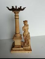 1281)kandelaar met prachtig beeld van Venus, Huis en Inrichting, Ophalen of Verzenden, Zo goed als nieuw