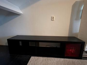 Zwart bruin ikea (tv) meubel