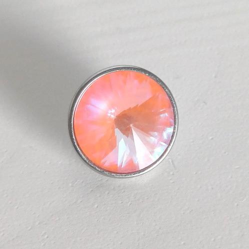 Zilverkleurige Melano twisted gradient 12mm, Sieraden, Tassen en Uiterlijk, Bedels, Verzenden