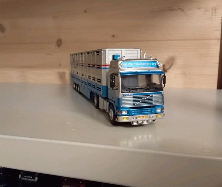 Volvo F16 Heuga Transport WSI, Hobby en Vrije tijd, Modelauto's | 1:50, Nieuw, Bus of Vrachtwagen, Wsi, Ophalen of Verzenden