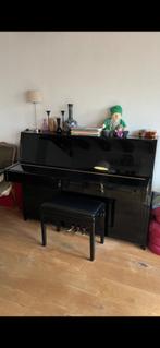 Piano Kawai zwart glans - met kruk, Muziek en Instrumenten, Piano's, Gebruikt, Piano, Hoogglans, Zwart