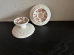 Wedgwood rosalind lage kandelaars, Huis en Inrichting, Keuken | Servies, Overige typen, Ophalen of Verzenden, Zo goed als nieuw