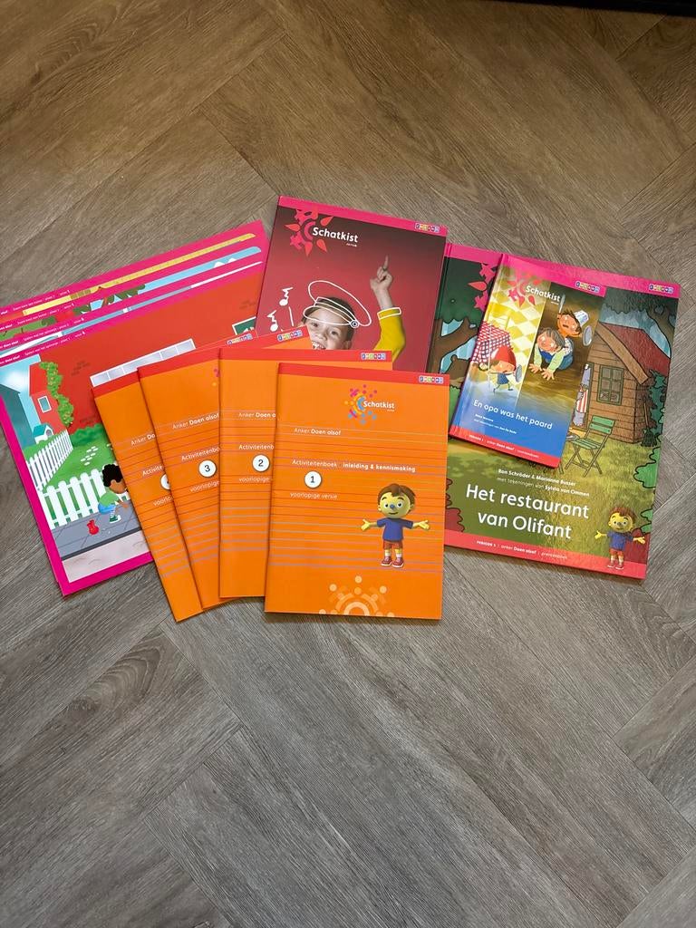 Schatkist Thema doen alsof - Complete Set Groep 1/2, Verzenden, Zo goed als nieuw, Meerdere media