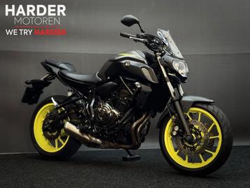 YAMAHA MT 07/NIEUWSTAAT/OPTIES/AFLEVERBEURT/GARANTIE! beschikbaar voor biedingen