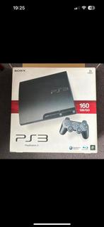 playstation 3 160 gb in doos met handleiding etc, Spelcomputers en Games, Spelcomputers | Sony PlayStation 3, Met 2 controllers