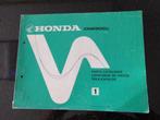 Werkplaatsboek onderdelenboek Honda CM 250 Cc, Motoren, Verzenden, Honda