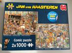 Jan van Haasteren 2 x 1000 stukjes Rembrandt, Ophalen, 500 t/m 1500 stukjes, Zo goed als nieuw