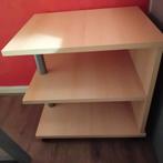 Houten bijzettafel met 3 planken, Minder dan 50 cm, Gebruikt, Ophalen of Verzenden, Minder dan 25 cm