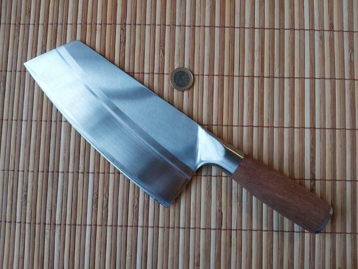 Chinees koksmes met houten handvat, Huis en Inrichting, Keuken | Keukenbenodigdheden, Nieuw, Verzenden