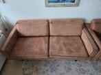 Cognac bank 3 zit, Huis en Inrichting, Banken | Bankstellen, Ophalen, Gebruikt, 150 tot 200 cm, Driepersoons