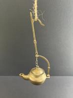 Koperen olielampje met haak om op te hangen, Antiek en Kunst, Antiek | Koper en Brons, Ophalen of Verzenden, Koper