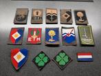 Indelingsemblemen   divers   KL / NEDERLAND, Verzamelen, Ophalen of Verzenden, Landmacht, Nederland, Embleem of Badge