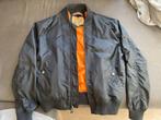 bomberjack, Maat 48/50 (M), Alpha industries, Zwart, Ophalen of Verzenden