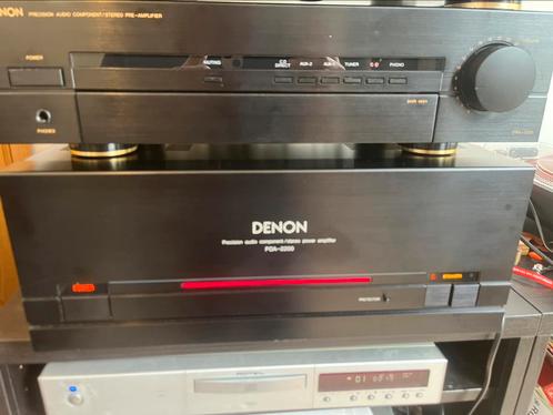 Denon PRA1200 en POA-2200 voor -eindversterker mm/mc phono, Audio, Tv en Foto, Versterkers en Receivers, Zo goed als nieuw, Stereo