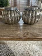 Riviera maison pumpkin windlichten/waxinelichthouder, Ophalen of Verzenden, Gebruikt, Overige materialen, Minder dan 25 cm