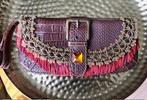 River Island Clutch - croco look, Sieraden, Tassen en Uiterlijk, Tassen | Damestassen, Verzenden, Nieuw, Avondtasje
