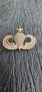 Us  SENIOR PARATROOPER embleem Vietnam periode uitdunnen ve, Ophalen of Verzenden, Landmacht, Amerika, Embleem of Badge