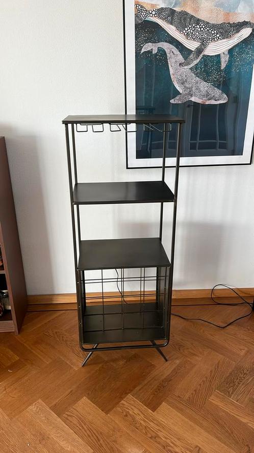 WOOOD Vadim Wijnkast, Huis en Inrichting, Kasten | Wandmeubels, Zo goed als nieuw, Minder dan 100 cm, Minder dan 150 cm, 25 tot 50 cm