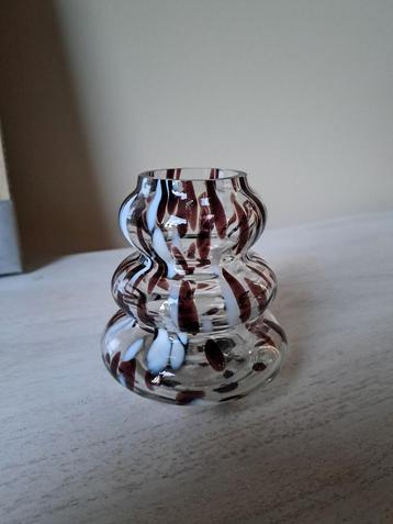 Vaasje met vlameffect, leuk design  beschikbaar voor biedingen
