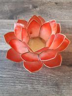 Lotus waxinelichthouder, Ophalen of Verzenden, Zo goed als nieuw, Overige materialen, Minder dan 25 cm