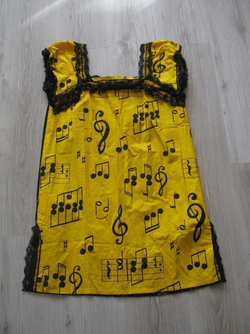 Muziek jurkje zwart geel handgemaakt bijzonder carnaval, Kleding | Dames, Carnavalskleding en Feestkleding, Zo goed als nieuw