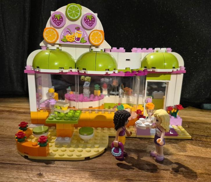 Lego Friends Heartlake Juicebar 41035 - Compleet!, Kinderen en Baby's, Speelgoed | Duplo en Lego, Zo goed als nieuw, Lego, Complete set